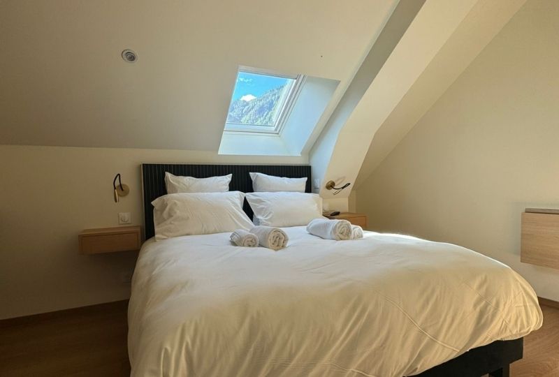 Chambre Master (2) de l'Edelweiss à la Villa Belle Fleur dans le Queyras
